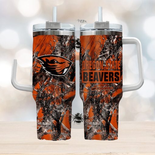 Oregon State Beavers Realtree Hunting 40oz Tumbler