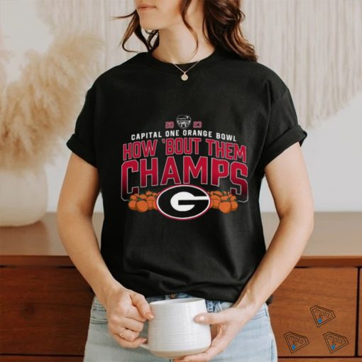 Original 2023 Orange Bowl Champions Georgia Bulldogs T shirt