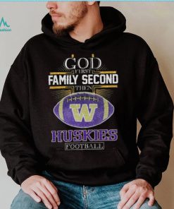 Original 2024 Cross God First Family Second Then Washington Huskies Football Shirt