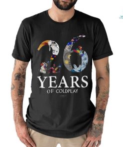 Original 26 Years Of Coldplay Coldplay Access T Shirt