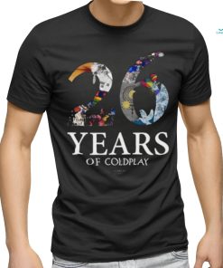 Original 26 Years Of Coldplay Coldplay Access T Shirt