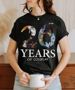 Original 26 Years Of Coldplay Coldplay Access T Shirt