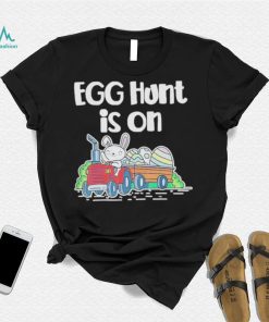 Original Egg Hunt Is On Easter Bunny Tractor 2024 Shirt