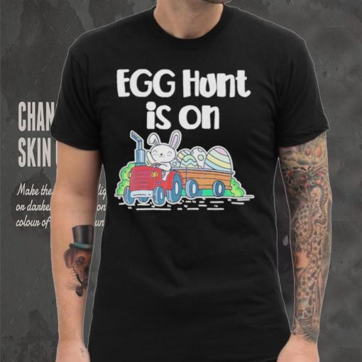 Original Egg Hunt Is On Easter Bunny Tractor 2024 Shirt