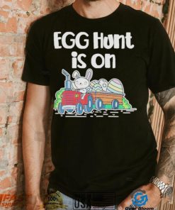 Original Egg Hunt Is On Easter Bunny Tractor 2024 Shirt