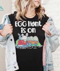 Original Egg Hunt Is On Easter Bunny Tractor 2024 Shirt