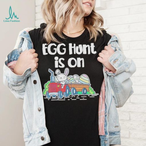 Original Egg Hunt Is On Easter Bunny Tractor 2024 Shirt