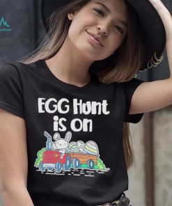 Original Egg Hunt Is On Easter Bunny Tractor 2024 Shirt