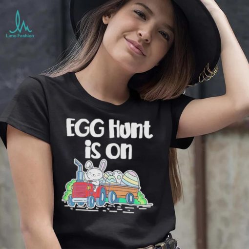 Original Egg Hunt Is On Easter Bunny Tractor 2024 Shirt