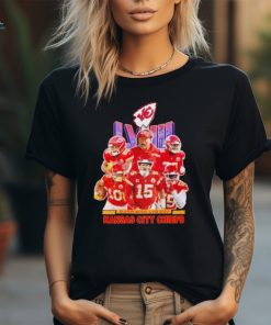 Original Super Bowl LVIII 2024 Kansas City Chiefs team and Andy Reid coach shirt