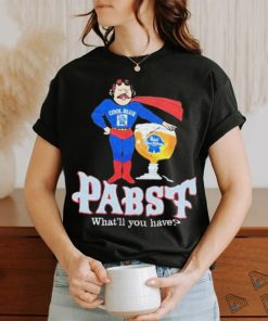 Pabst Cool Blue What’ll You Have Shirt