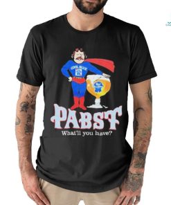 Pabst Cool Blue What’ll You Have Shirt