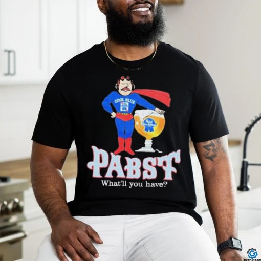 Pabst Cool Blue What’ll You Have Shirt