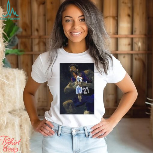 Paint Embiid Devours The Spurs shirt