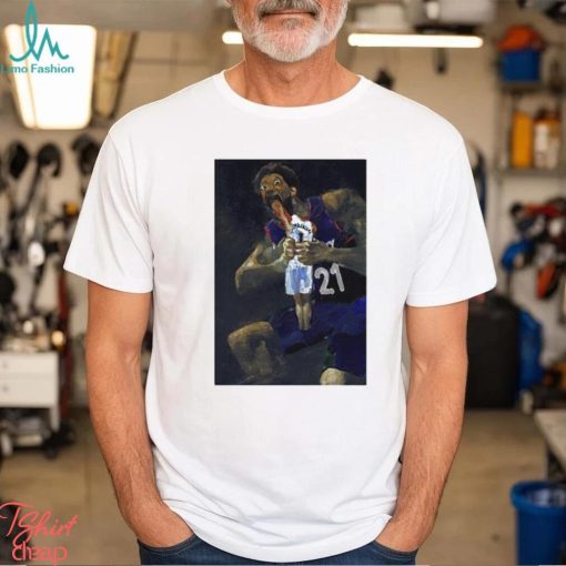 Paint Embiid Devours The Spurs shirt
