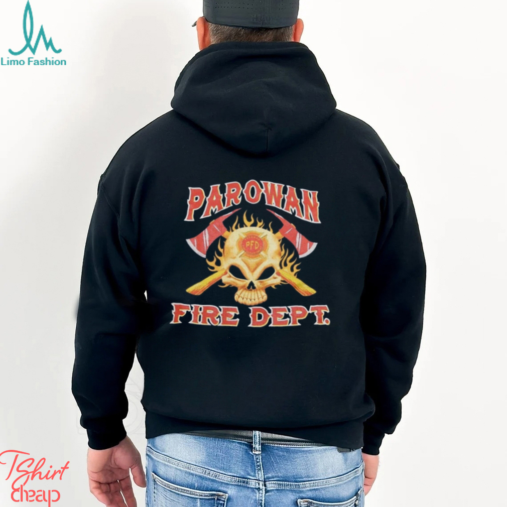 Parowan Utah Fire Department Firefighter Pfd Tee T Shirt Parowan Utah Fire Department Firefighter Pfd Tee T Shirt