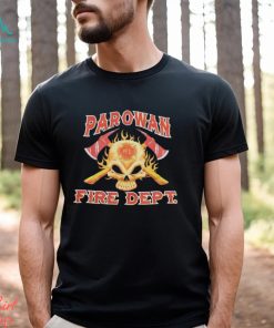 Parowan Utah Fire Department Firefighter Pfd Tee T Shirt