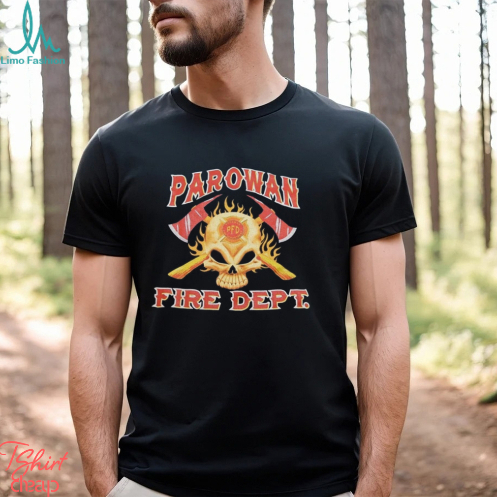 Parowan Utah Fire Department Firefighter Pfd Tee T Shirt Parowan Utah Fire Department Firefighter Pfd Tee T Shirt