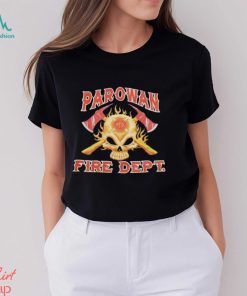 Parowan Utah Fire Department Firefighter Pfd Tee T Shirt