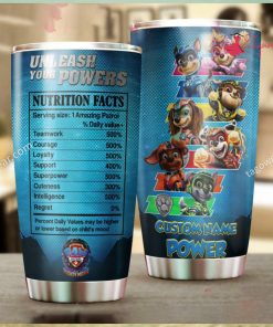 Paw Patrol Unleash Your Powers Personalized Tumbler
