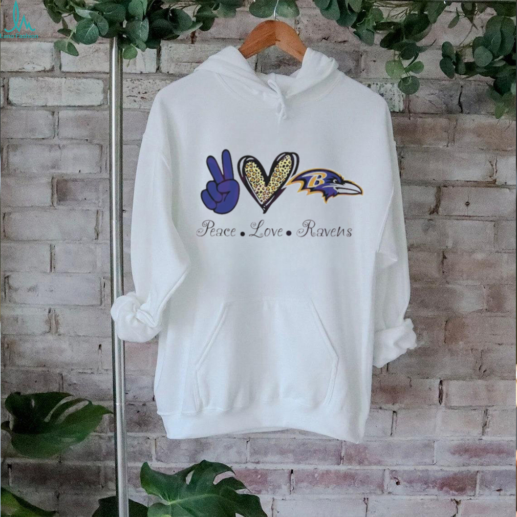 Peace Love Ravens Football Team Shirt Peace Love Ravens Football Team Shirt