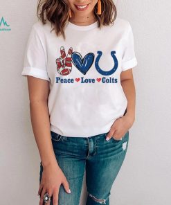 Peace love Colts shirt