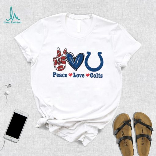 Peace love Colts shirt