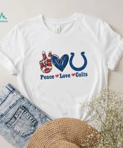 Peace love Colts shirt