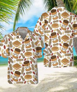 Peanut Butter Lover Hawaiian Shirt Aloha Casual Shirt For Men And Women