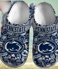Penn State Nittany Lions NCAA Sport Crocs Crocband Clogs Shoes Comfortable For Men Women and Kids – Footwearelite Exclusive