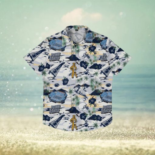 Penn State Nittany Lions Thematic Stadium Print Hawaiian Shirt