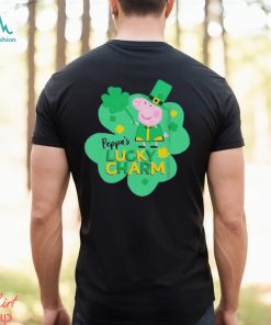 Peppa pig mad engine youth peppa’s lucky charm st. paddy’s day graphic 2024 shirt