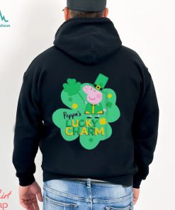 Peppa pig mad engine youth peppa’s lucky charm st. paddy’s day graphic 2024 shirt