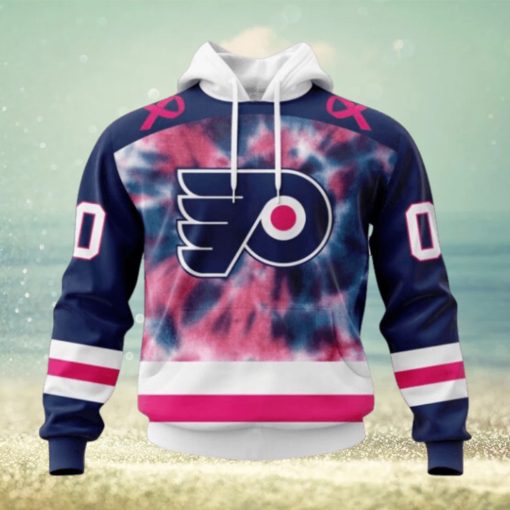 Personalized NHL Philadelphia Flyers Hoodie Special Pink October Fight Breast Cancer Hoodie