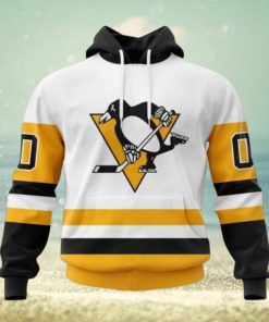Personalized NHL Pittsburgh Penguins Hoodie 2024 Away Kits Hoodie