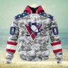 Personalized NHL Vegas Golden Knights Hoodie Special Camo Skull Design Hoodie