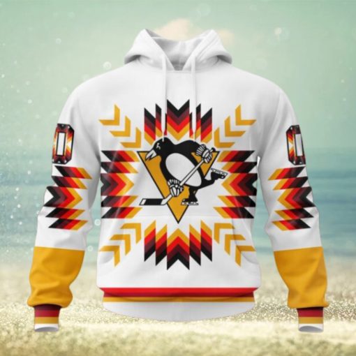 Personalized NHL Pittsburgh Penguins Hoodie Special Design With Native Pattern Hoodie
