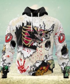 Personalized NHL San Jose Sharks Hoodie Special Zombie Style For Hoodie
