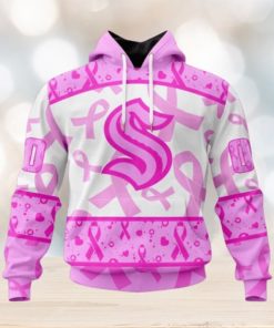 Personalized NHL Seattle Kraken Hoodie Special Pink October Breast Cancer Awareness Month Hoodie