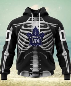 Personalized NHL Toronto Maple Leafs Hoodie Special Skeleton Costume For Hoodie