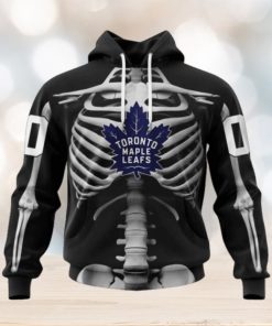 Personalized NHL Toronto Maple Leafs Hoodie Special Skeleton Costume For Hoodie