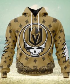 Personalized NHL Vegas Golden Knights Hoodie Special Grateful Dead Design Hoodie