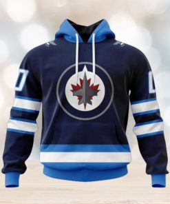 Personalized NHL Winnipeg Jets Hoodie 2024 Home Kits Hoodie