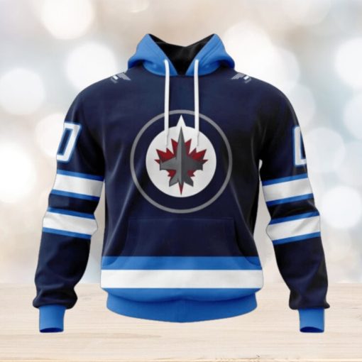 Personalized NHL Winnipeg Jets Hoodie 2024 Home Kits Hoodie