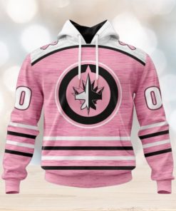 Personalized NHL Winnipeg Jets Hoodie Special Pink Fight Breast Cancer Design Hoodie
