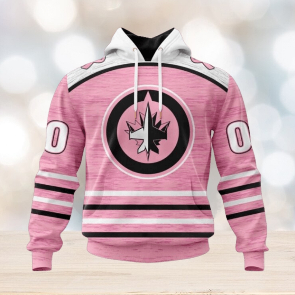 Pink winnipeg jets clearance jersey