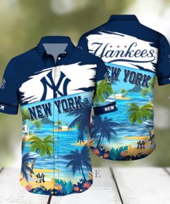 Personalized New York Yankee Sports Team Hawaiian Shirt