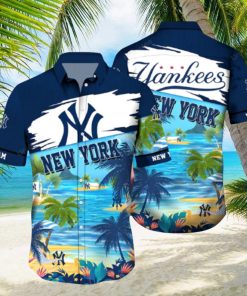 Personalized New York Yankee Sports Team Hawaiian Shirt