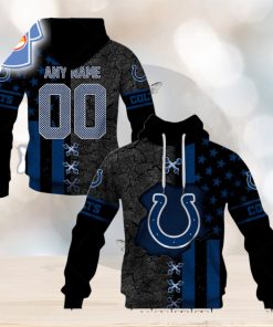 Personalized Nfl Indianapolis Colts Flag Special Design Hoodie T Shirt Zip Hoodie Sweatshirt