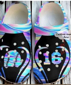 Holographic crocs clearance